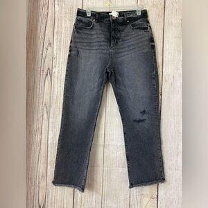 Loft Womens The Straight Crop Jeans size 27/4